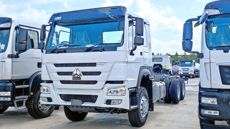 Sino Howo 340 Truck Chassis for Sale in Papua New Guinea