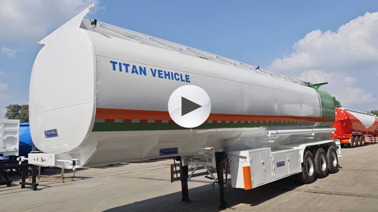 Tri Axle Fuel Tanker Trailer for Sale in Papua New Guinea Port Moresby