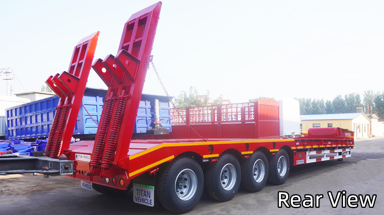 4 Axle Lowbed Trailer for Sale in Papua New Guinea