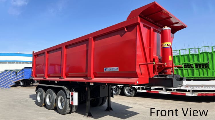 35CBM Semi Tipper Trailer for Sale in Papua New Guinea