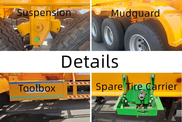 40FT Side Lifter Trailer for Sale in Papua New Guinea Port Moresby