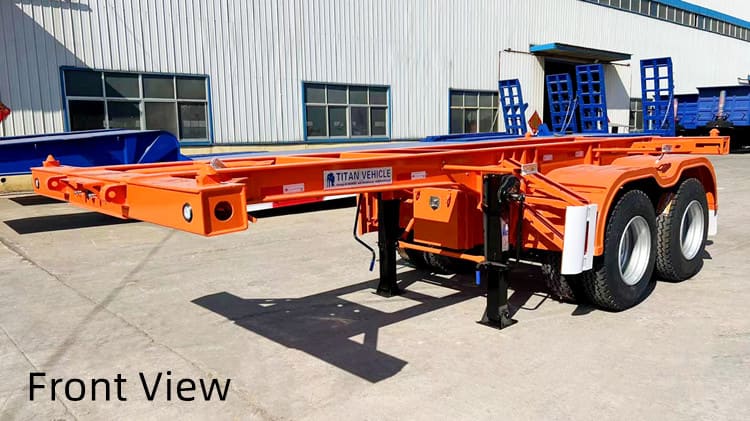 20 Ft Container Chassis Trailers for Sale in Papua New Guinea