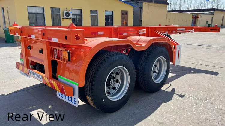 20 Ft Container Chassis Trailers for Sale in Papua New Guinea