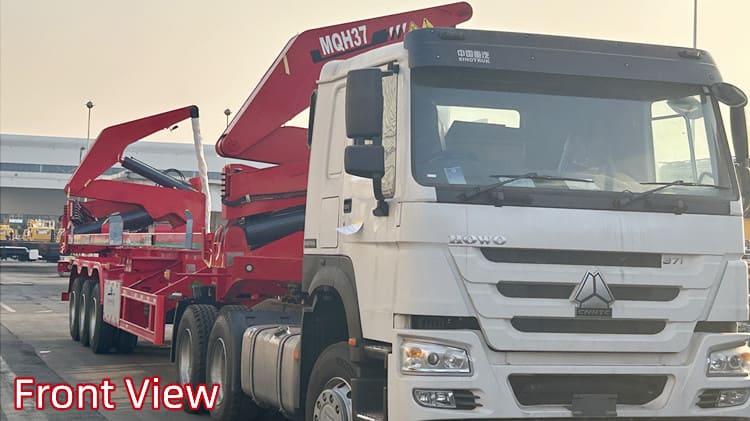 40Ft Side Loader Trailer for Sale in Papua New Guinea