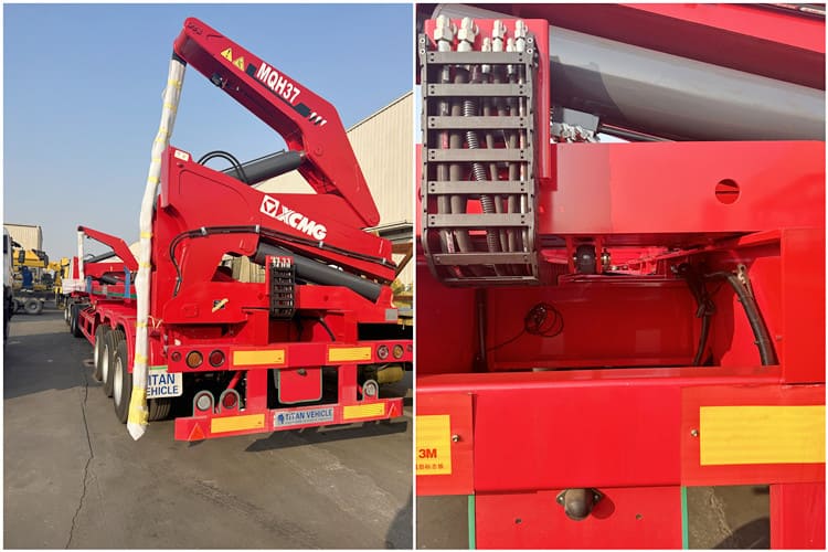 40Ft Side Loader Trailer for Sale in Papua New Guinea