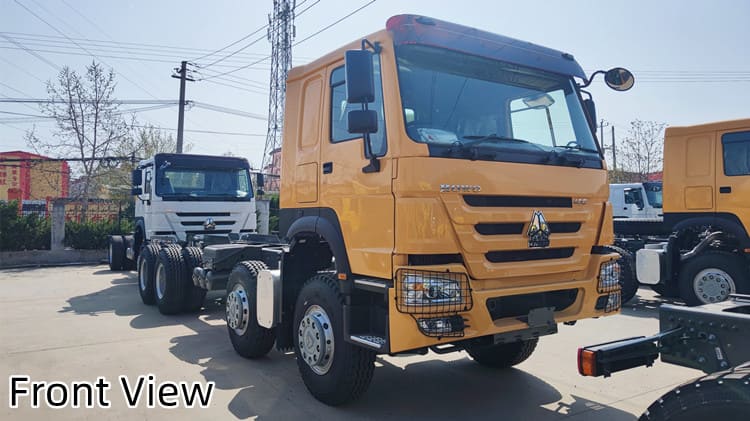 Howo 8x4 Truck Chassis for Sale in Papua New Guinea