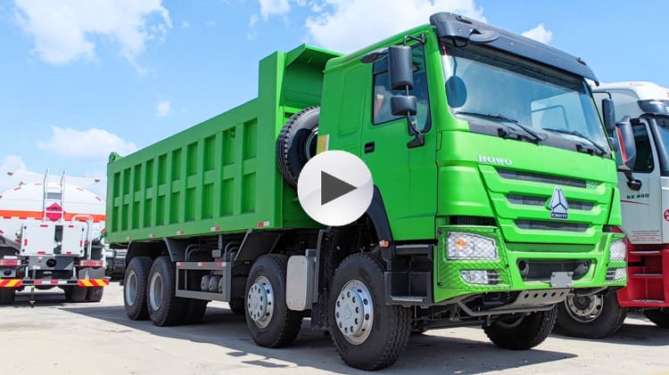 Cheap Sinotruk Howo 8x4 Dump Truck Price in Papua New Guinea