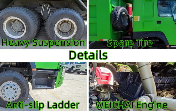 Cheap Sinotruk Howo 8x4 Dump Truck Price in Papua New Guinea