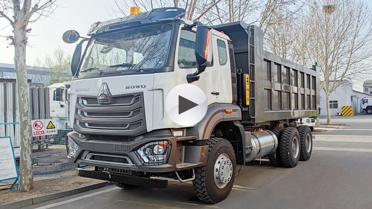 New Sinotruk Howo 380 6x4 Dump Truck in Papua New Guinea