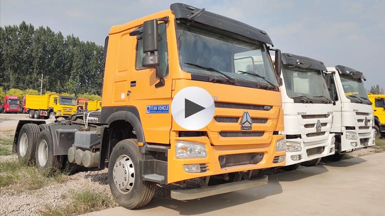 Slightly Used Howo Tractor Truck Price in Papua New Guinea
