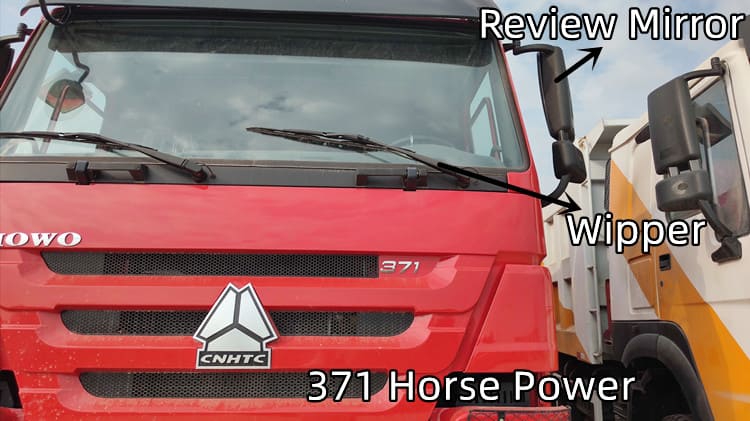 Used Howo 6x4 Dump Truck 371 for Sale in Papua New Guinea