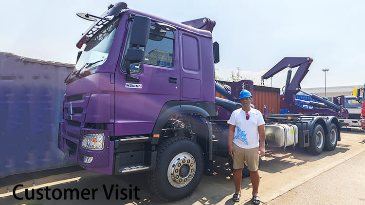 20 Ft Container Side Loader Truck in Papua New Guinea