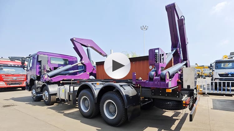 20 Ft Container Side Loader Truck in Papua New Guinea