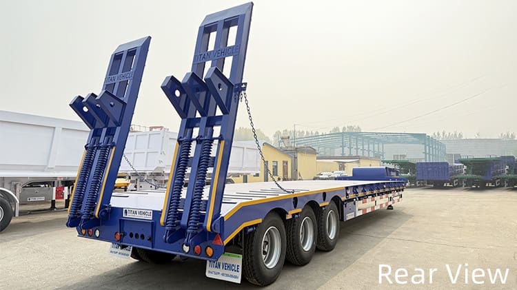 3 Axle Lowbed Trailer for Sale in Papua New Guinea