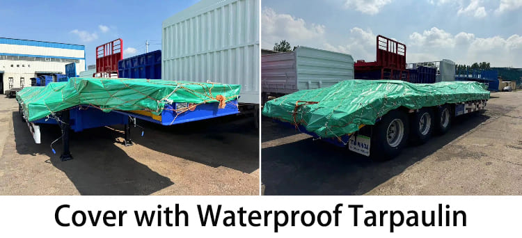 3 Axle Lowbed Trailer for Sale in Papua New Guinea