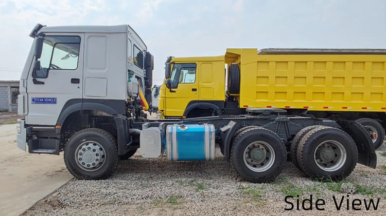Used Sinotruk 2022 Howo Tractor Head 371 Price in Papua New Guinea