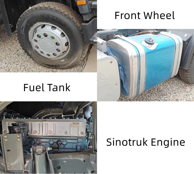Used Sinotruk 2022 Howo Tractor Head 371 Price in Papua New Guinea