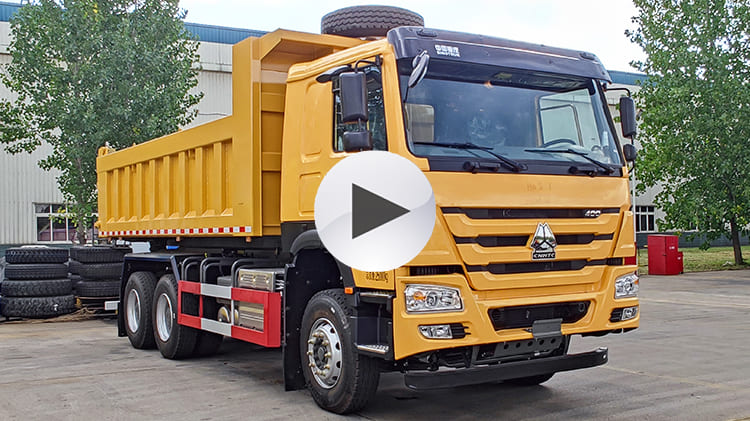 New Sinotruk Howo Dump Truck 400 HP for Sale in Papua New Guinea