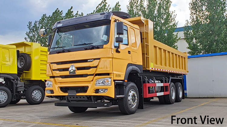 New Sinotruk Howo Dump Truck 400 HP for Sale in Papua New Guinea