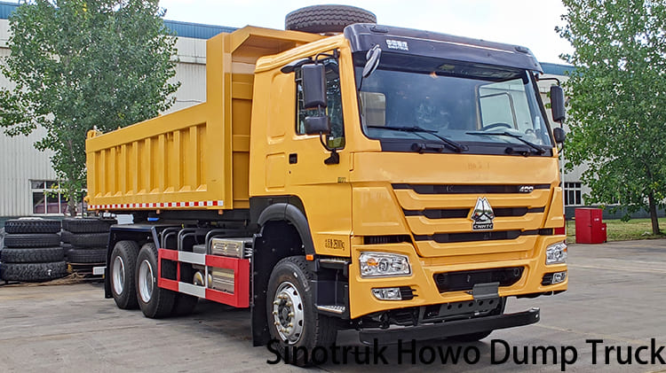 New Sinotruk Howo Dump Truck 400 HP for Sale in Papua New Guinea