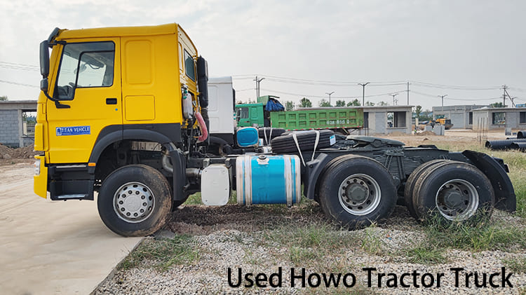 Used Sinotruk Howo Tractor Truck 2022 for Sale in Papua New Guinea