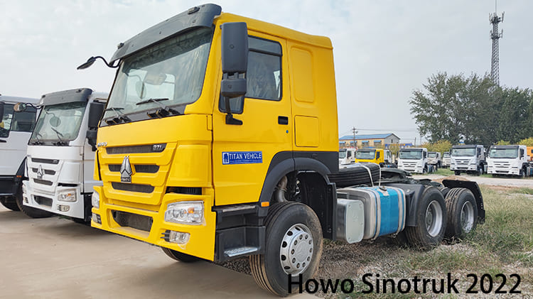 Used Sinotruk Howo Tractor Truck 2022 for Sale in Papua New Guinea