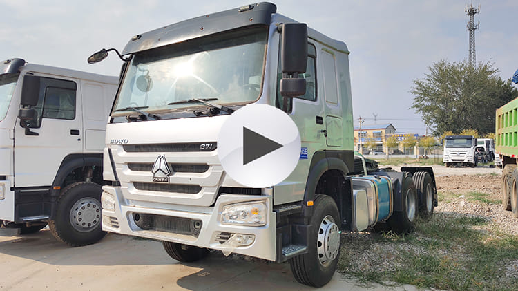 Gently Used Howo Tractor Truck 371 for Sale in Papua New Guinea