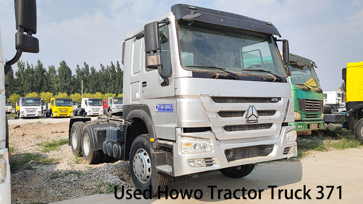 Gently Used Howo Tractor Truck 371 for Sale in Papua New Guinea
