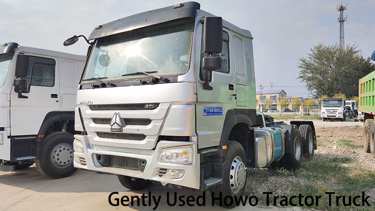 Gently Used Howo Tractor Truck 371 for Sale in Papua New Guinea