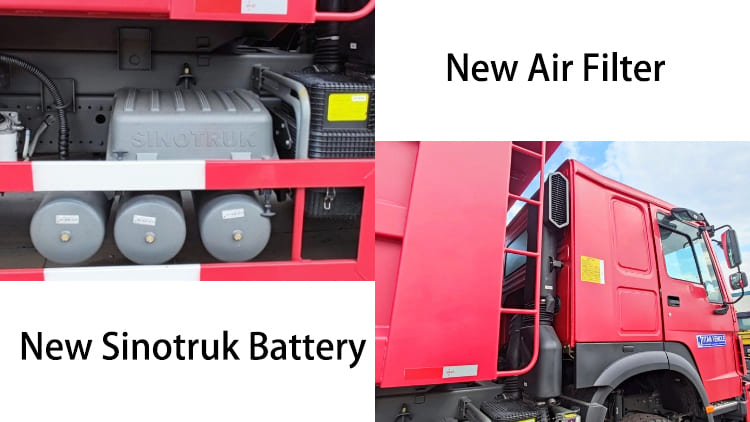 Used Howo Sinotruk 2022 Dump Truck for Sale in Papua New Guinea