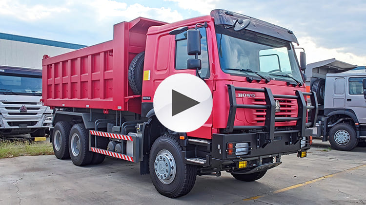 Used Howo 6x4 Dump Truck for Sale in Papua New Guinea