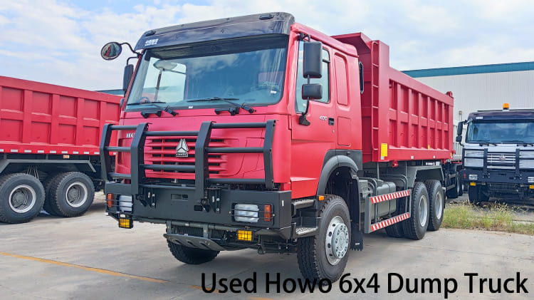 Used Howo 6x4 Dump Truck for Sale in Papua New Guinea