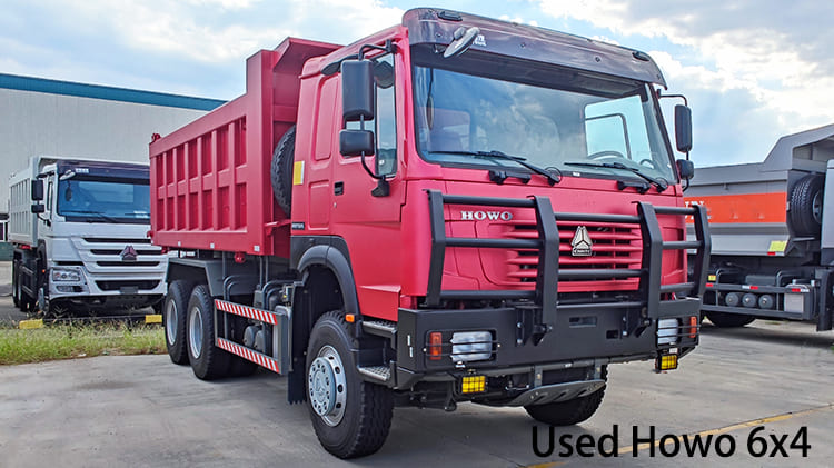 Used Howo 6x4 Dump Truck for Sale in Papua New Guinea