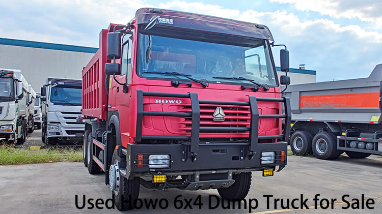 Used Howo 6x4 Dump Truck for Sale in Papua New Guinea