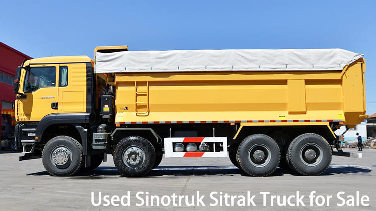 Used Sinotruk Sitrak Truck G7W 400 HP for Sale in Papua New Guinea