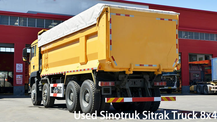 Used Sinotruk Sitrak Truck G7W 400 HP for Sale in Papua New Guinea
