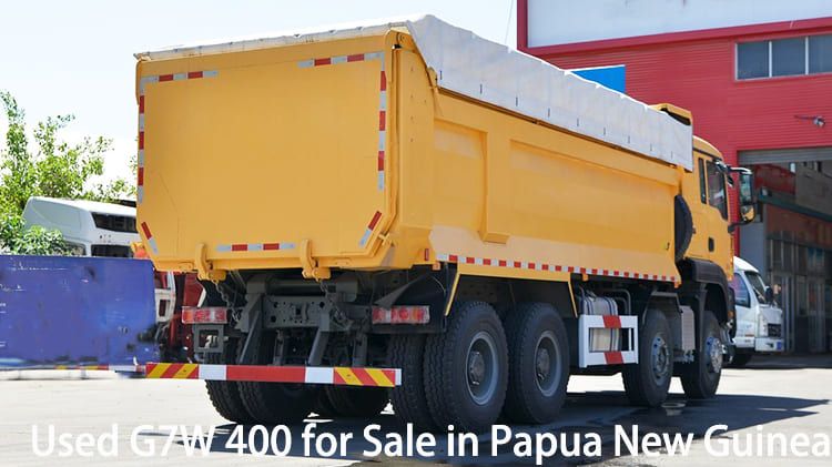 Used Sinotruk Sitrak Truck G7W 400 HP for Sale in Papua New Guinea