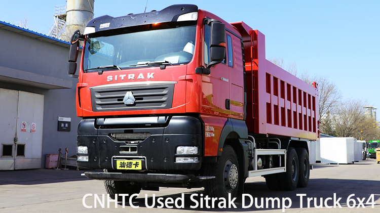 CNHTC Used Sitrak Dump Truck 6x4 for Sale in Papua New Guinea