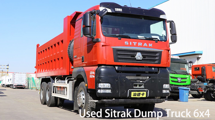 CNHTC Used Sitrak Dump Truck 6x4 for Sale in Papua New Guinea