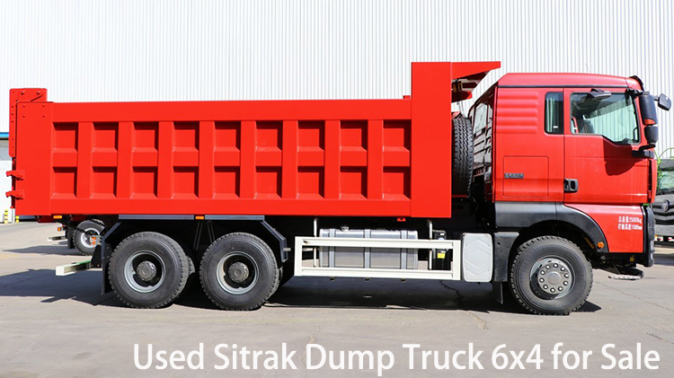 CNHTC Used Sitrak Dump Truck 6x4 for Sale in Papua New Guinea