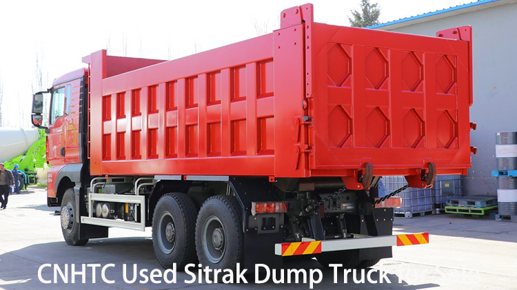 CNHTC Used Sitrak Dump Truck 6x4 for Sale in Papua New Guinea