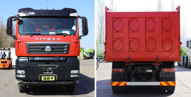 CNHTC Used Sitrak Dump Truck 6x4 for Sale in Papua New Guinea