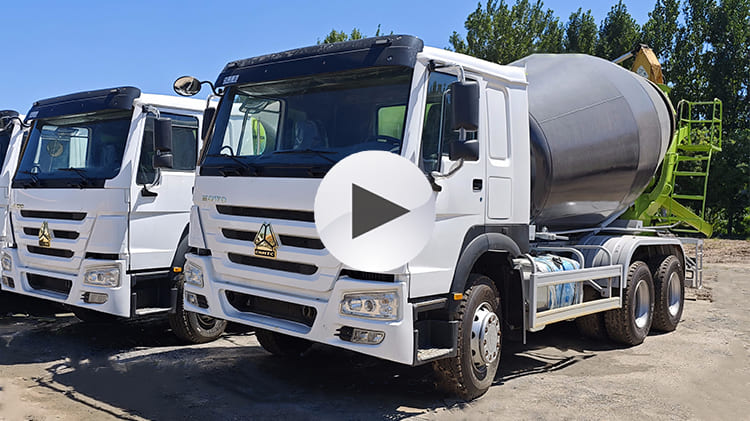 Euro 2 Used Howo Mixer Truck 6x4 for Sale in Papua New Guinea