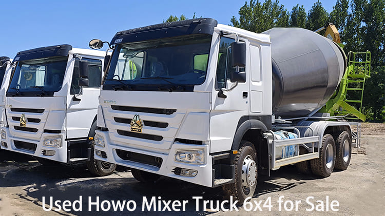 Euro 2 Used Howo Mixer Truck 6x4 for Sale in Papua New Guinea