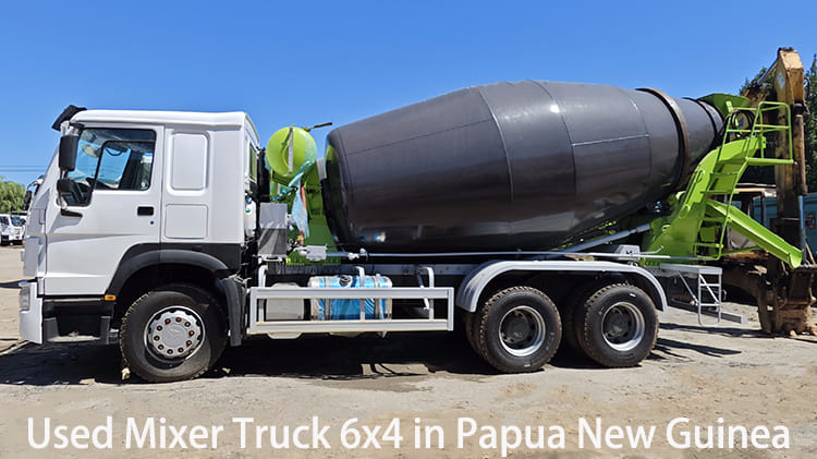 Euro 2 Used Howo Mixer Truck 6x4 for Sale in Papua New Guinea
