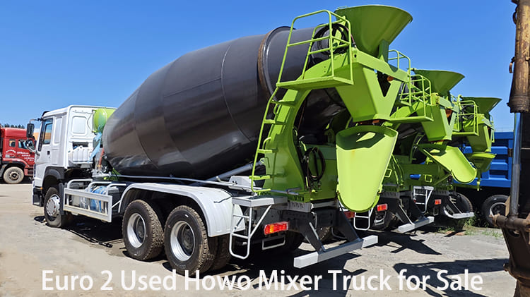 Euro 2 Used Howo Mixer Truck 6x4 for Sale in Papua New Guinea