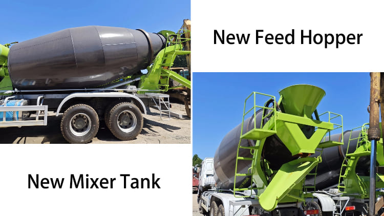 Euro 2 Used Howo Mixer Truck 6x4 for Sale in Papua New Guinea