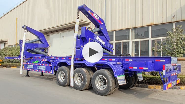 40 Ft Container Side Lifter Trailer for Sale in Papua New Guinea