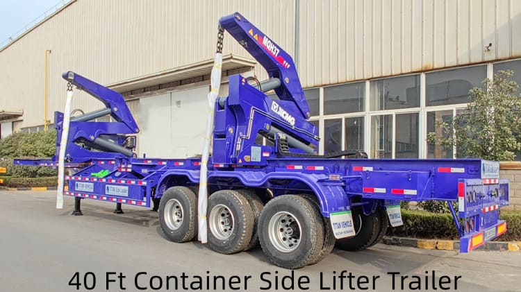 40 Ft Container Side Lifter Trailer for Sale in Papua New Guinea