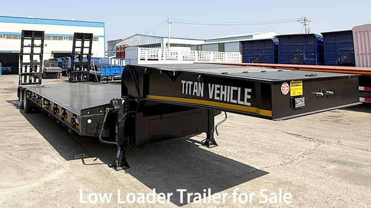 2 Line 4 Axle Low Loader Trailer for Sale in Papua New Guinea